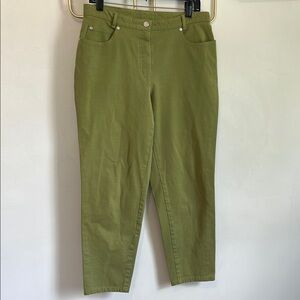 Bianca sz 14 Green Straight Leg Pants